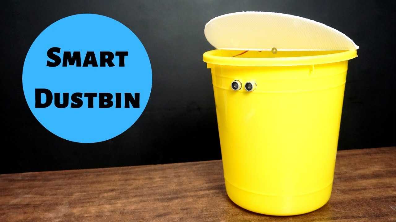 Smart Dustbin using Arduino college project